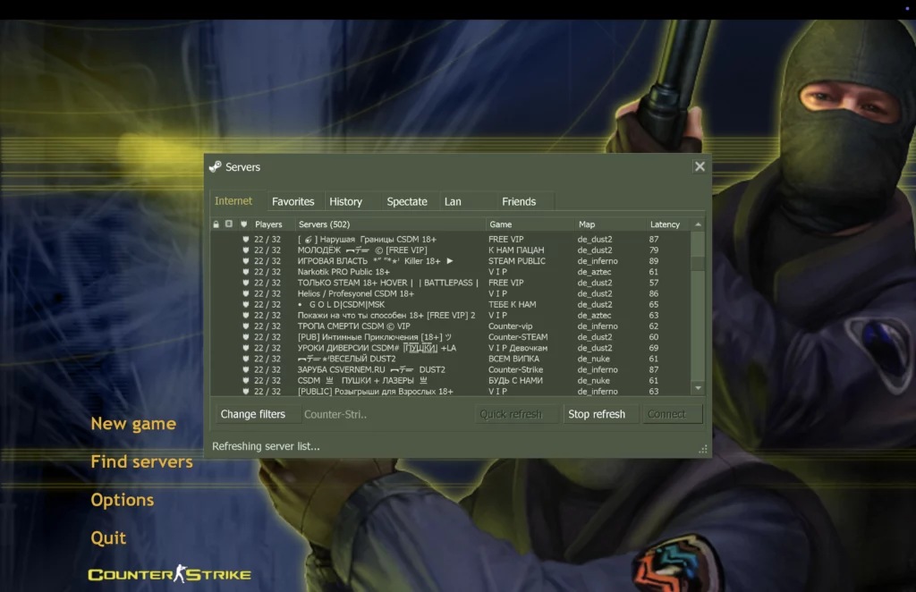 Counter-Strike 1.6 Build 4554 CS 1.6 Build 4554