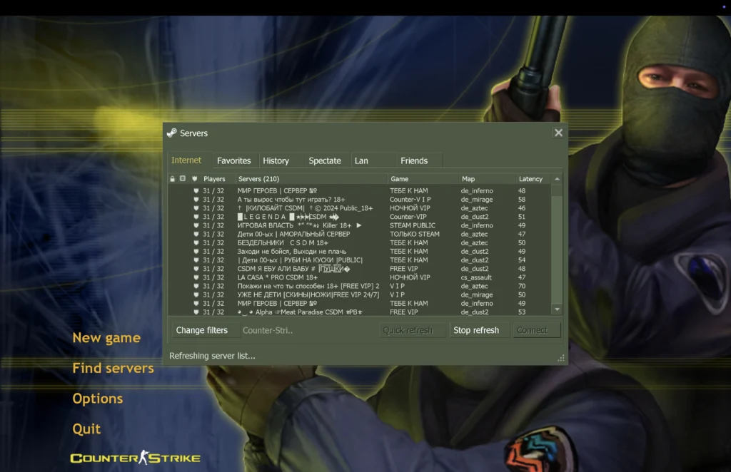 Counter-Strike 1.6 with Bots CS 1.6 with Bots