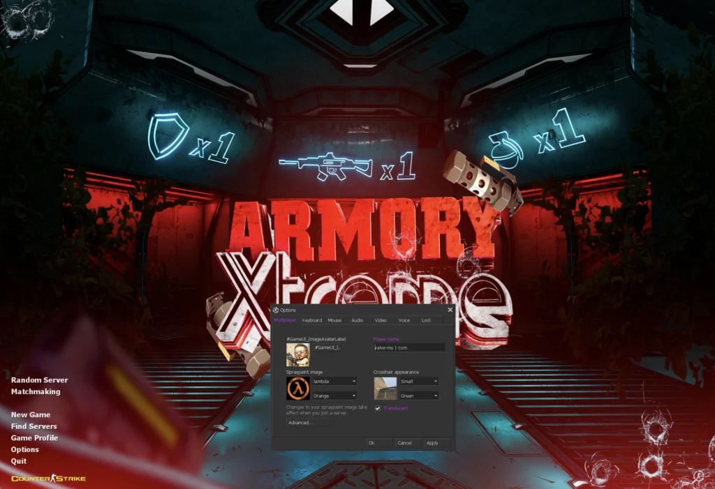 CS 1.6 Armory Xtreme Legendary