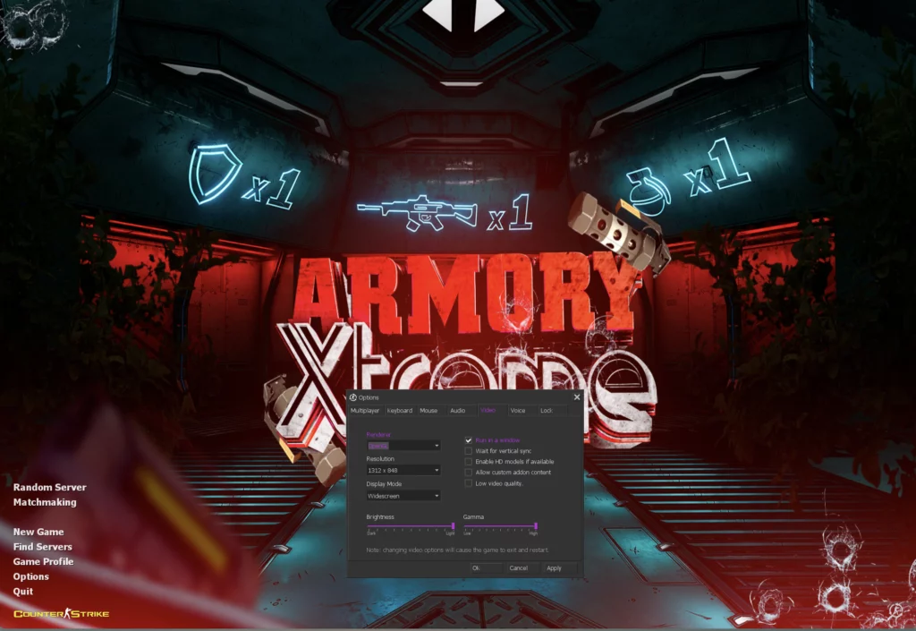 CS 1.6 Armory Xtreme Legendary